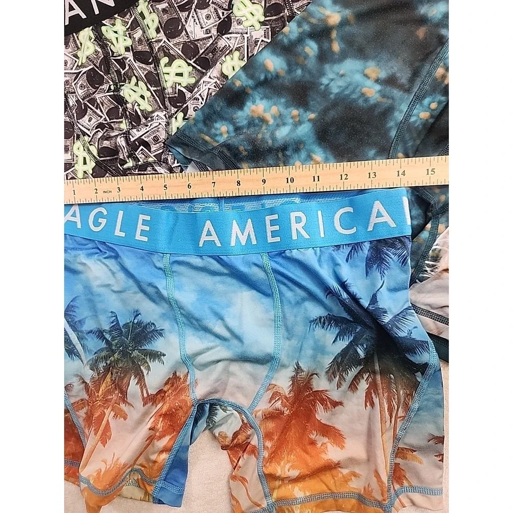 EUC Men's  FLEX  Boxers Briefs  Lot 3 American Eagle 32-34 Medium